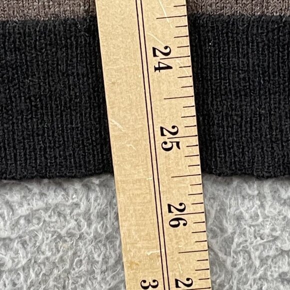 Fenn Wright Manson Sweater Womens Large 100% Merino Wool Striped Brown - Picture 3 of 6